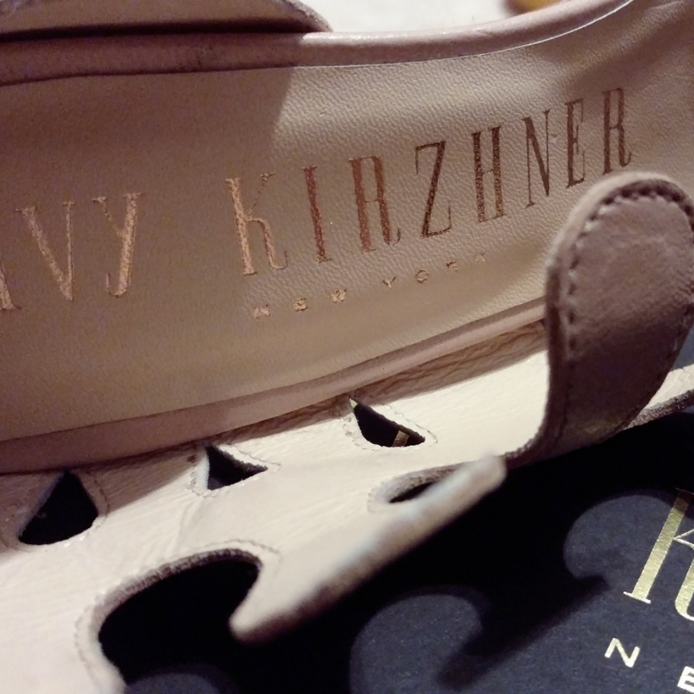$450💯🆕Ivy Kirzhner Venus Heel Nude Sandals 7.5 - Picture 3 of 8